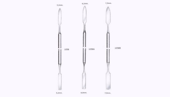 Tipos de espátulas utilizadas en la industria gráfica