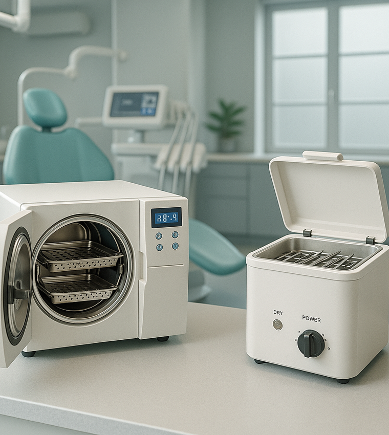 ¿Cuál es mejor para la desinfección, autoclave o esterilizador?