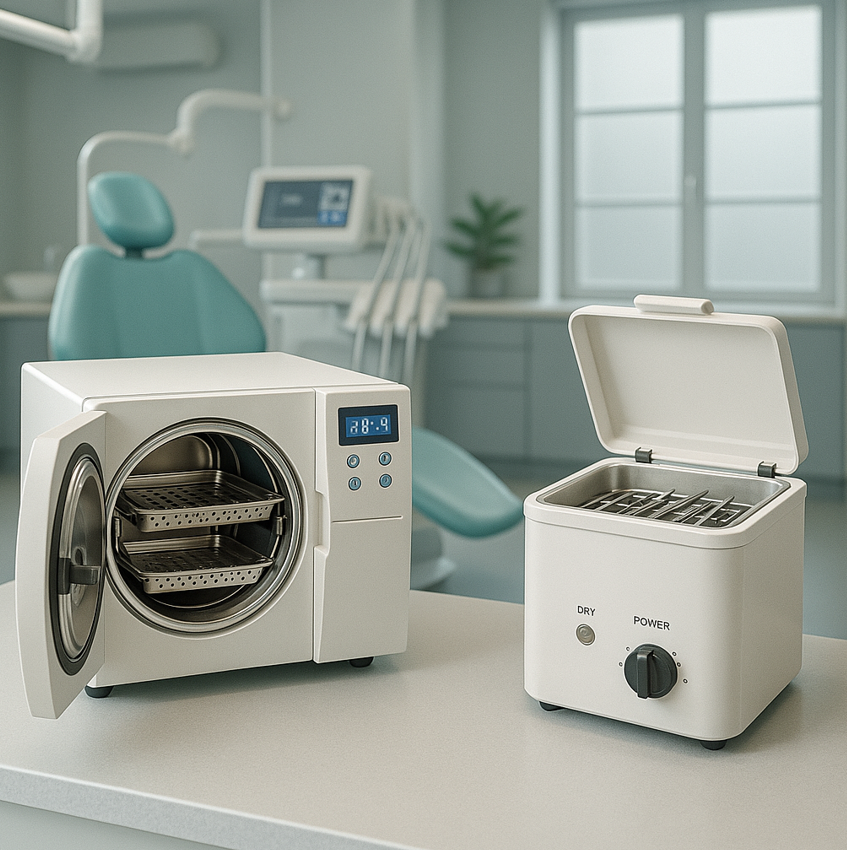 ¿Cuál es mejor para la desinfección, autoclave o esterilizador?