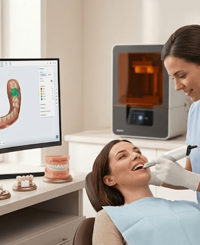 Que es el flujo digital en odontología y ortodoncia