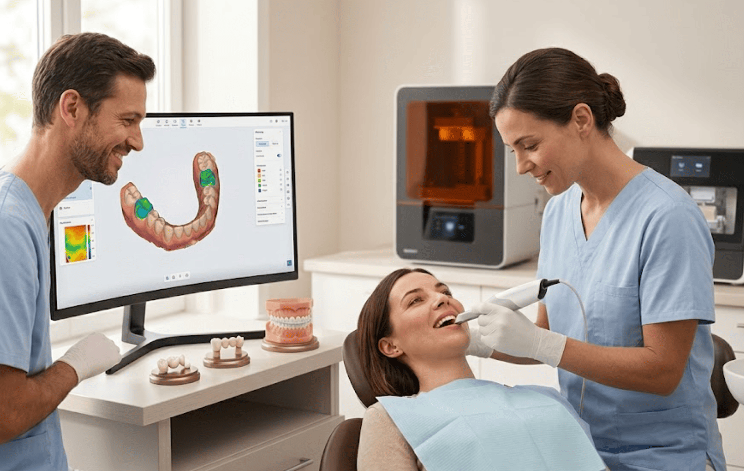 Que es el flujo digital en odontología y ortodoncia